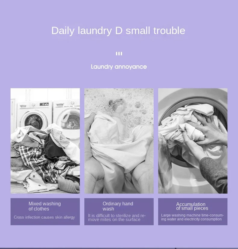 OEING Foldable Washing Machine: Your Tiny Laundry Hero