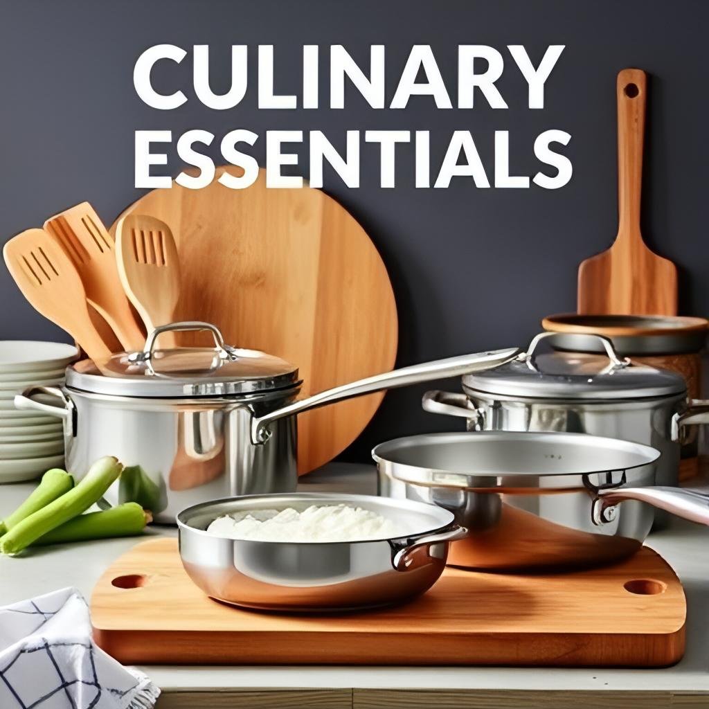 Culinary Essentials: Cookware and Kitchen Utensils