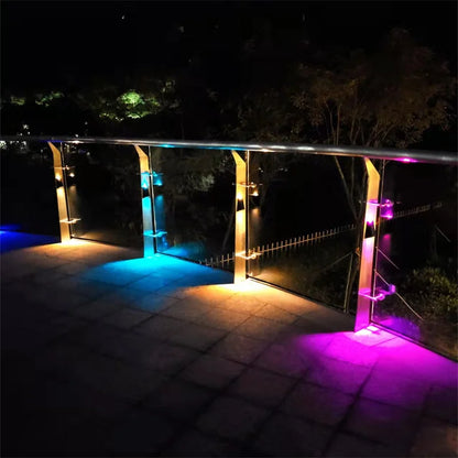 IWP Solar Wall Lights Outdoor – LED Waterproof Fence and Stair Lighting