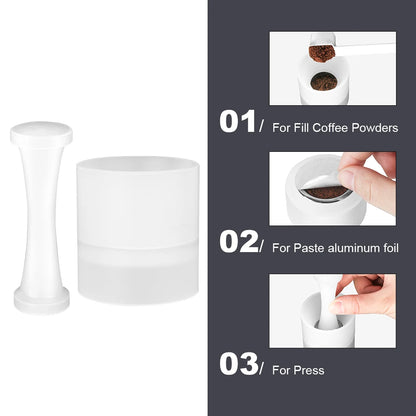 Reusable Nespresso Coffee Capsule for Coffee Tool Accessories pp Food Grade BPA Free Tamper Tool