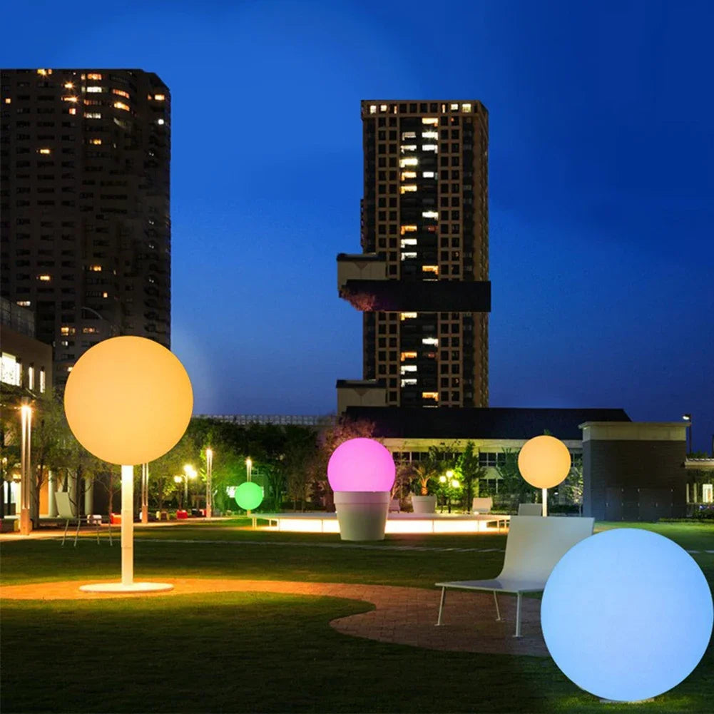 HiMISS Solar LED Ball Light – Colorful Outdoor Illumination