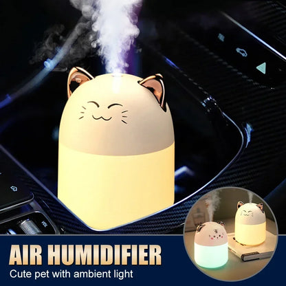 Desktop Humidifier With Colorful Ambient Light