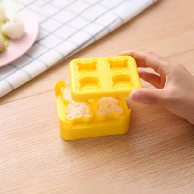 Tools Easy Storage Durable Yellow Food Grade Kitchen Tools Mold Simple To Use Beautiful Shape 9*7.5*3.5cm Houseware