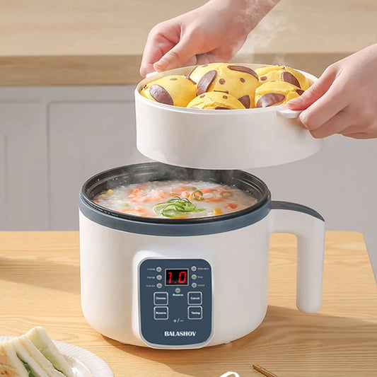 BALASHOV 1.7L Electric Rice Cooker ( Single - Double Layer ) 230V Multi Cooker Non-Stick Smart Mechanical MultiCooker