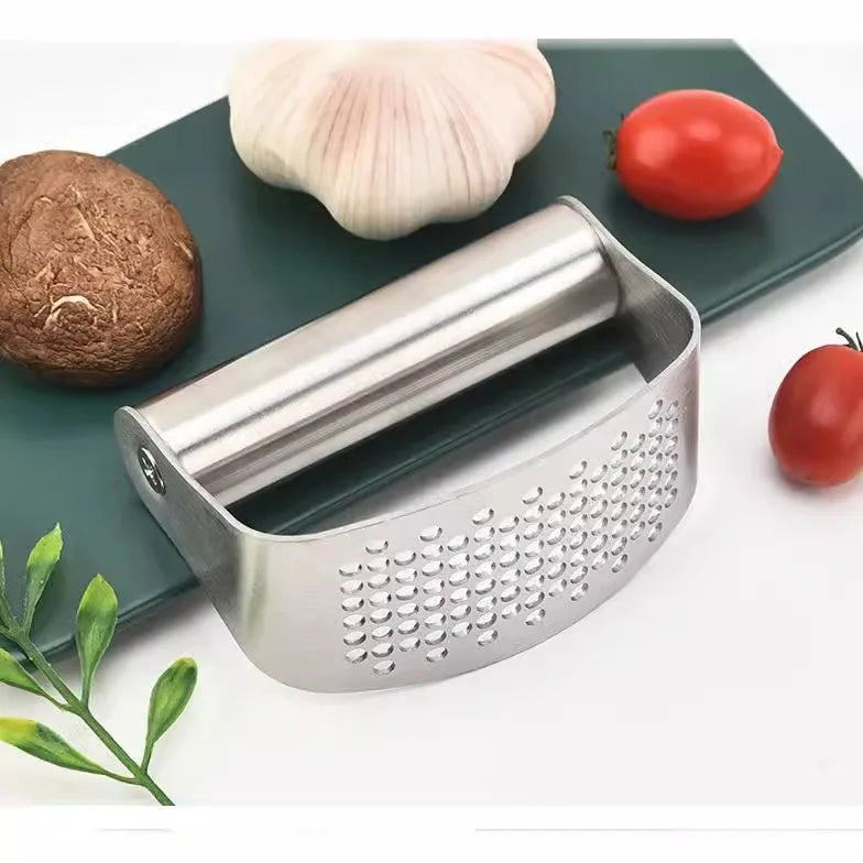 Housewares Kitchen Tools Stainless Steel Garlic Press Very Sturdy Kitchen Fruit and Vegetable Gadgets Garlic Press