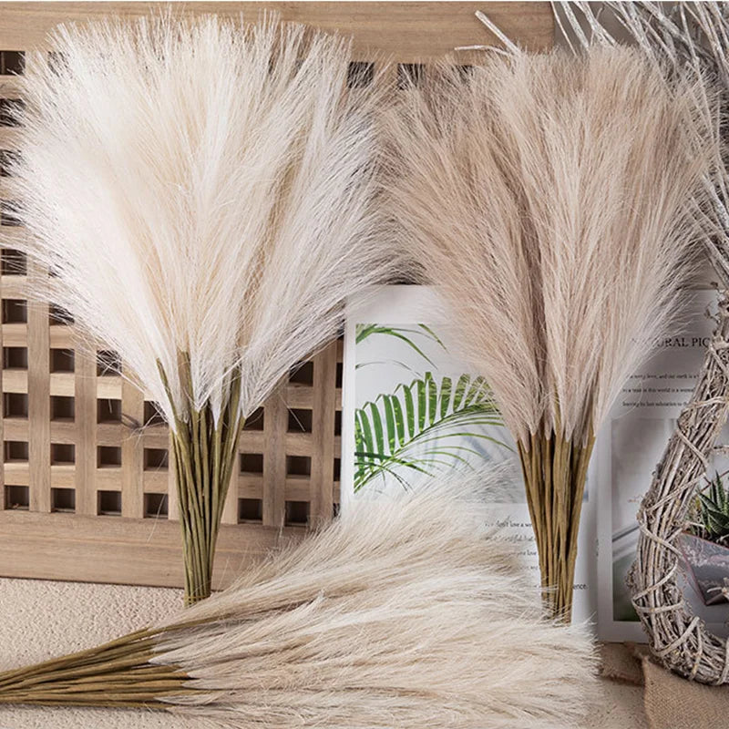 Artificial Pampas Bouquet – Elevate Your Space with Natural Elegance