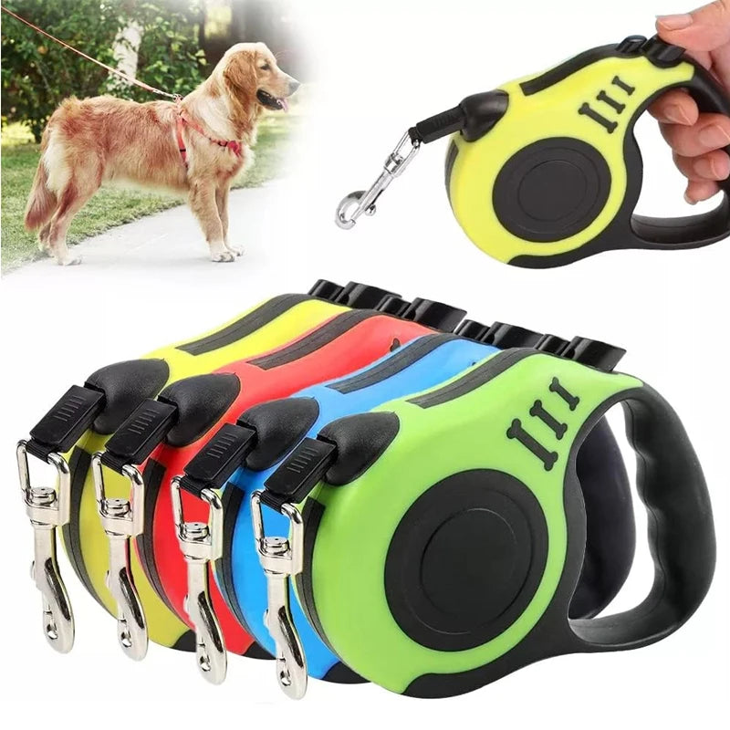 Dog Leash Strong Nylon Automatic