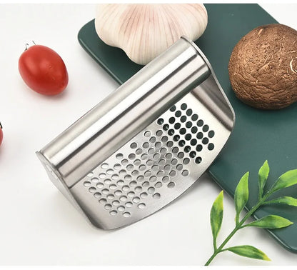 Housewares Kitchen Tools Stainless Steel Garlic Press Very Sturdy Kitchen Fruit and Vegetable Gadgets Garlic Press