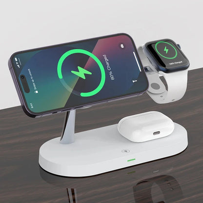 3-in-1 Wireless Charging Station for Apple Devices