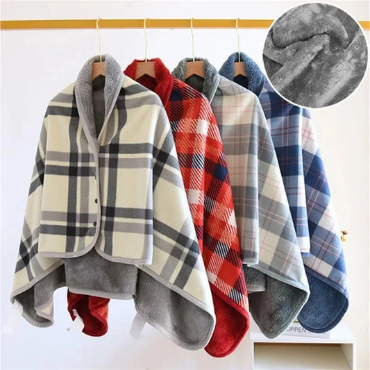 Blanket Thick Warm Plaid