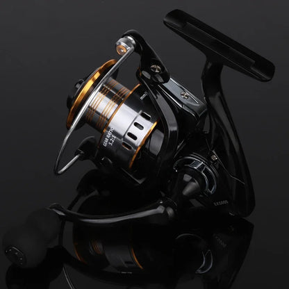 Professional Ultra Light 1000~7000 Spinning Fishing Reel with 5.2:1 Gear Ratio and 26LB Max Drag