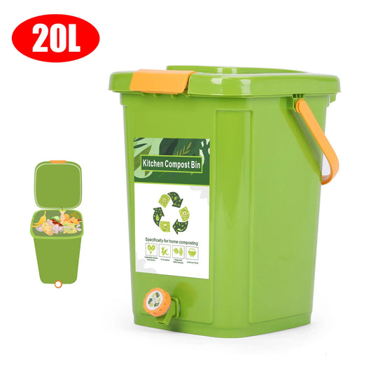 Kitchen Waste Composting Barrel Dry-wet Separation Fermentation Barrel Composting Barrel Composting Barrel Kitchen Garden Food