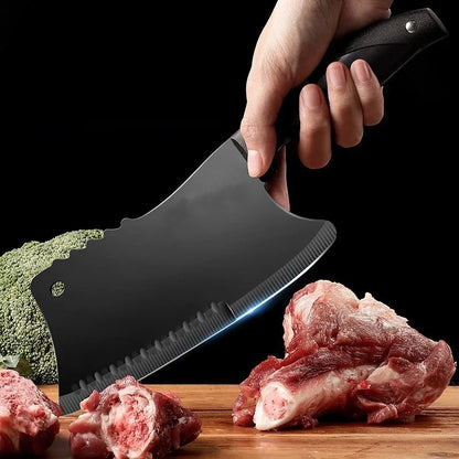 High Hardness Kitchen Chef Knife Bone Chopping Knife Meat Cleaver Chef Butcher Knives Fish Vegetables Slicing Butcher Cutter Dao