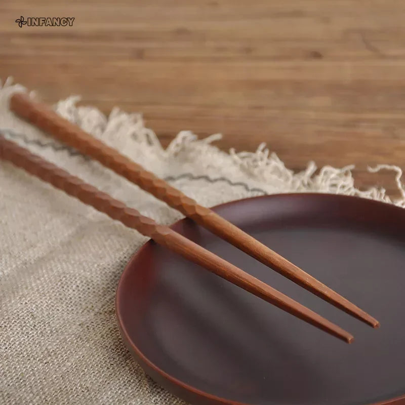 HARKO Wooden Chopsticks - Eco-Friendly and Durable