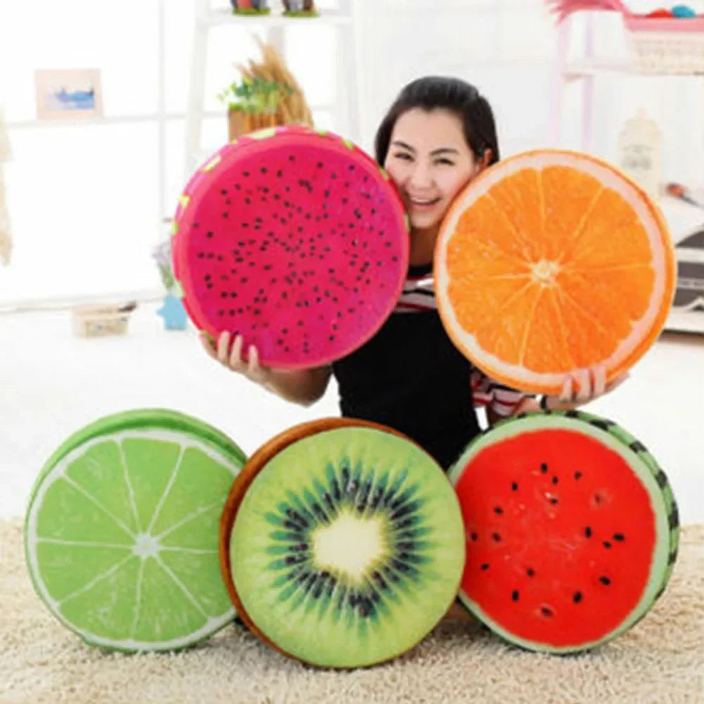 33cm Cushion Fruit Round Seat Pads