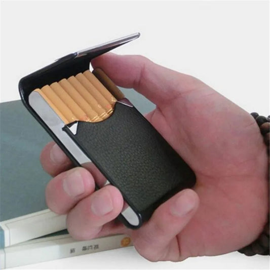 Multifunction Stainless Steel Cigarette Case