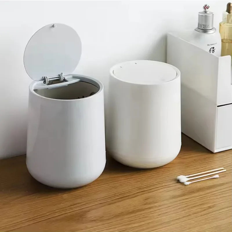 Press-Type Waste Bin – Stylish and Functional Waste Management