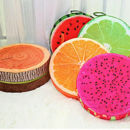 33cm Cushion Fruit Round Seat Pads