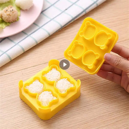 Tools Easy Storage Durable Yellow Food Grade Kitchen Tools Mold Simple To Use Beautiful Shape 9*7.5*3.5cm Houseware