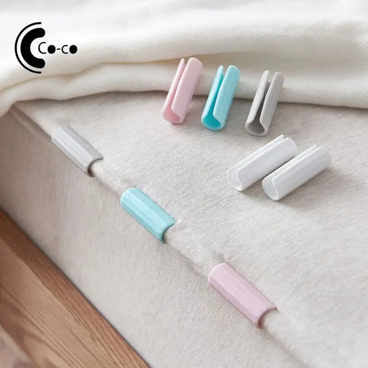 Quilt Bedspread Pin Clip Plastic Clips For Sheets Home Organizer Mattress Holder Fasteners Plastic Houseware Bed Cover Grippers