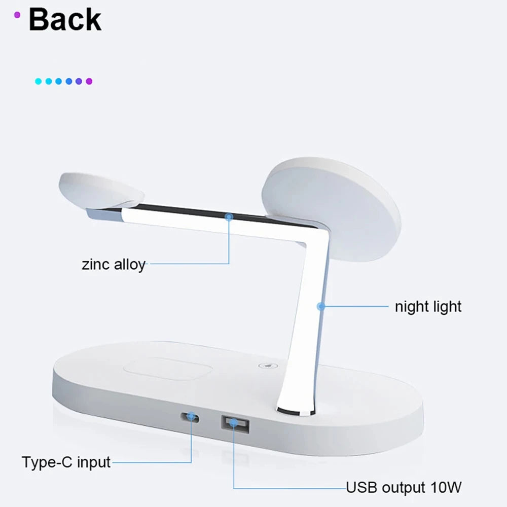 3-in-1 Wireless Charging Station for Apple Devices