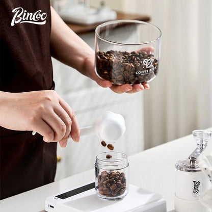 Bincoo Coffee bean vacuum sealed can grain tea candy storage can coffee bean container for kitchen moisture preservation