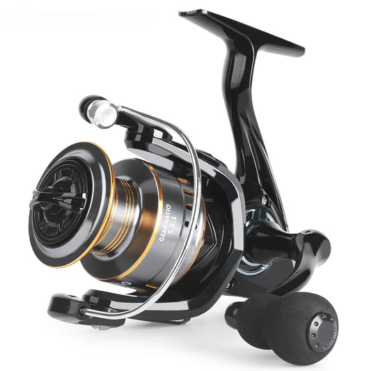 Professional Ultra Light 1000~7000 Spinning Fishing Reel with 5.2:1 Gear Ratio and 26LB Max Drag