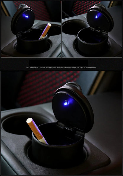 Car Ashtray cup with LED Light