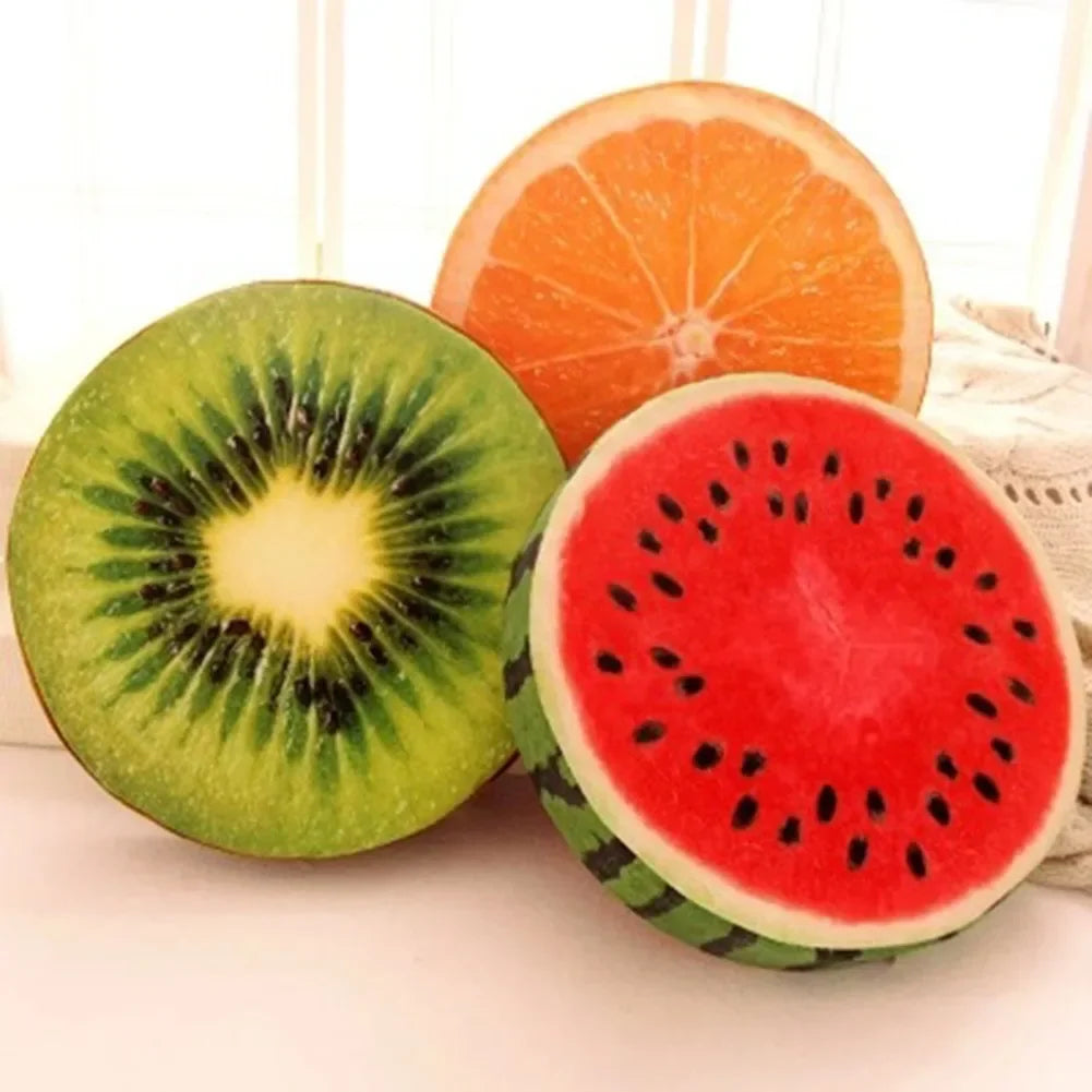 33cm Cushion Fruit Round Seat Pads