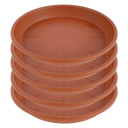 5Pcs New Durable Plant Saucer 15/25/30cm Plastic Round Drip Plant.