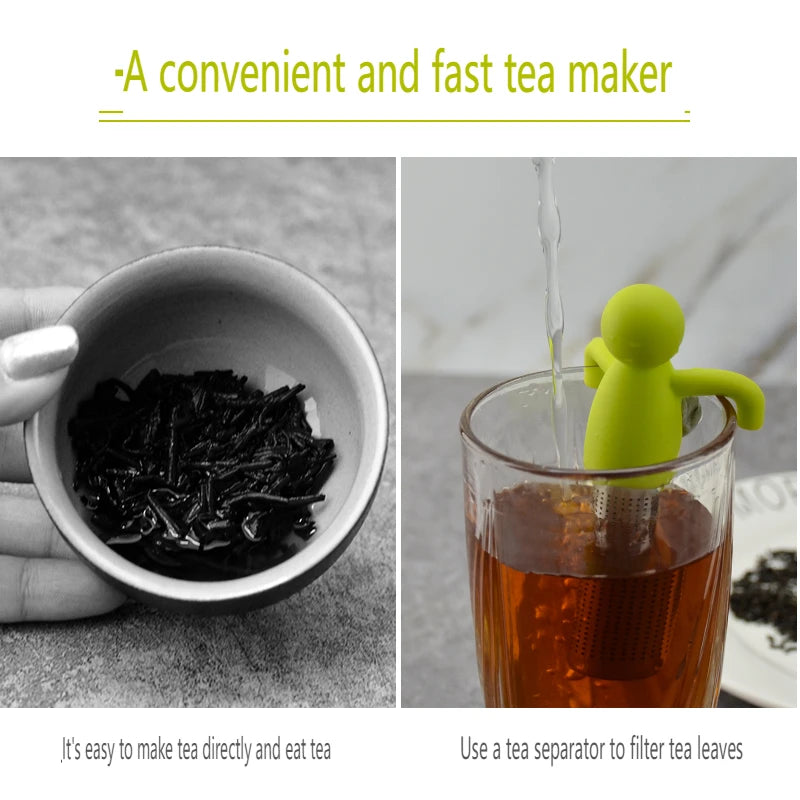 Stainless Steel Infuser Tea Strainer Tea Bag Creative Tea Infuser Strainer Leaf Filter Diffuser Infuser Kitchen Accessories