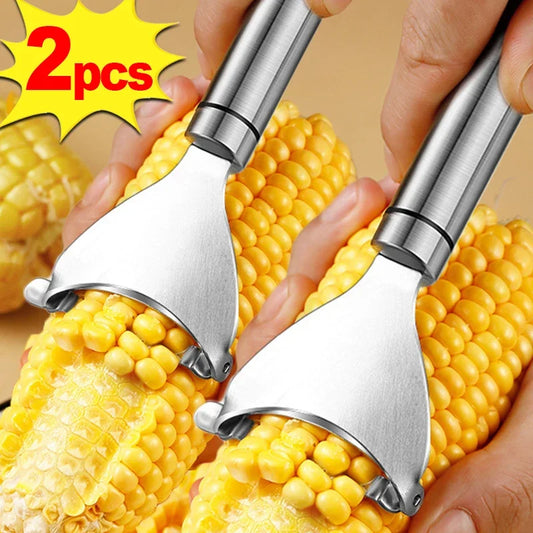 Round Tube Corn Shaver – Efficient and Easy Corn Peeling