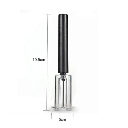 Air Pump Wine Bottle Opener - Plastic Tube Needle Pneumatic Bottle Corkscrew