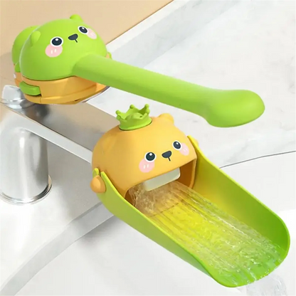 Cartoon Animals Faucet Extender for Kids Hand Washing in Bathroom Sink Accessories Kitchen Convenient for Baby Washing B