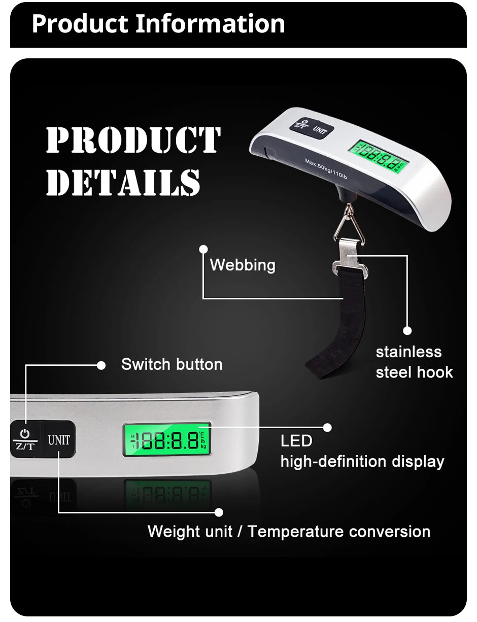 Portable handle Digital Scale