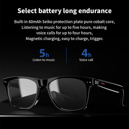 2024 New Multifunctional Wireless Smart Glasses 5.0 Sunglasses Outdoor Smart Sports Handsfree Call Music Anti Blue Light Glasses