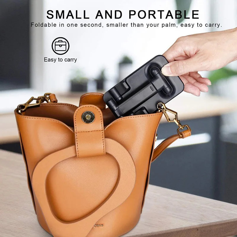 Foldable and Hoisting Mobile Phone Holder