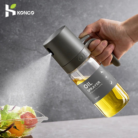 Cooking Oil Spray Bottle 250ml High Borosilicate Glass