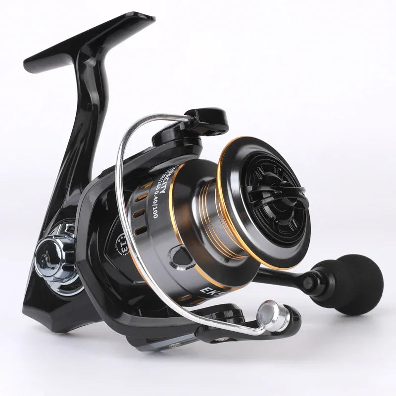 Professional Ultra Light 1000~7000 Spinning Fishing Reel with 5.2:1 Gear Ratio and 26LB Max Drag