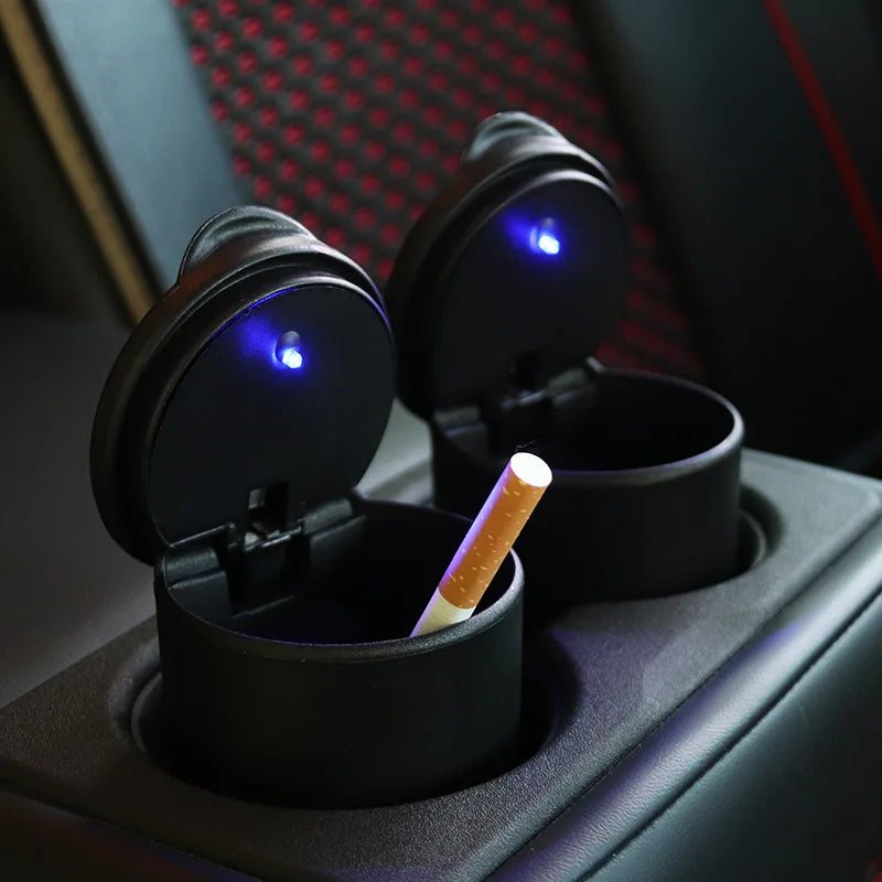 Car Ashtray cup with LED Light